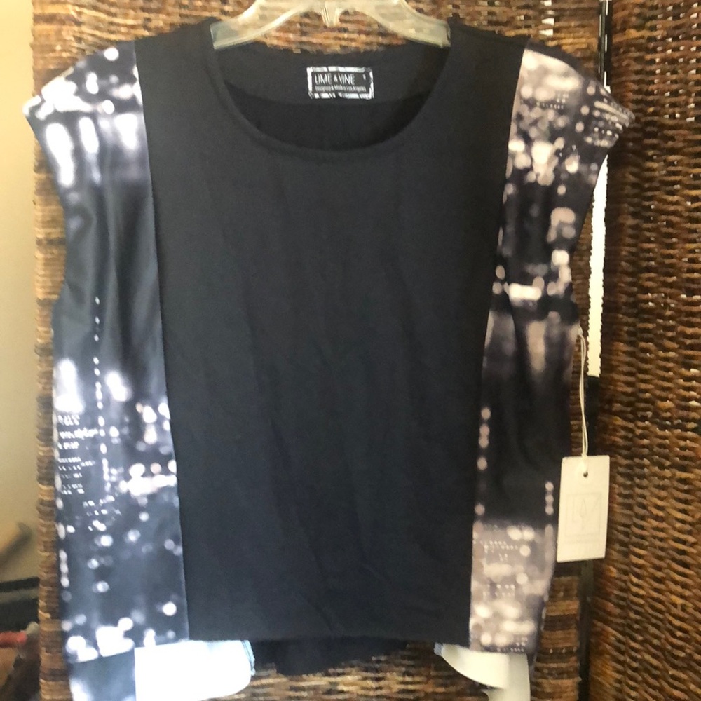 Lime & Vine Sleeveless blouse NWT
